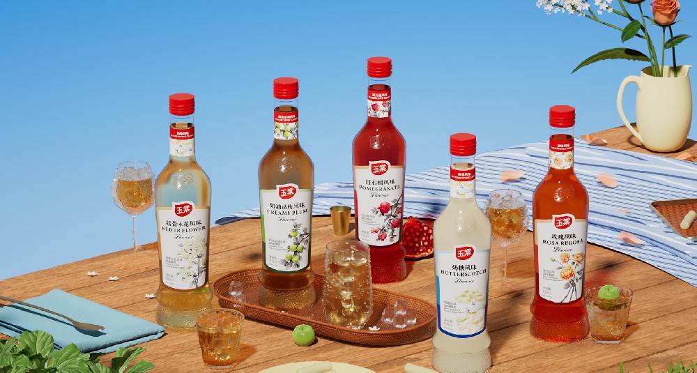 玉棠液體(ti)糖漿包裝(zhuang)設(shè)計(ji)